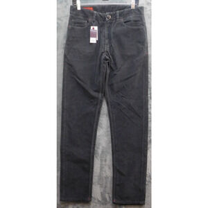 Isaia Napoli Corduroy Jeans Mens 48R 30x31 Gray Slim Straight Designer Italy NWT